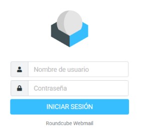 Credenciales de acceso Roundcube